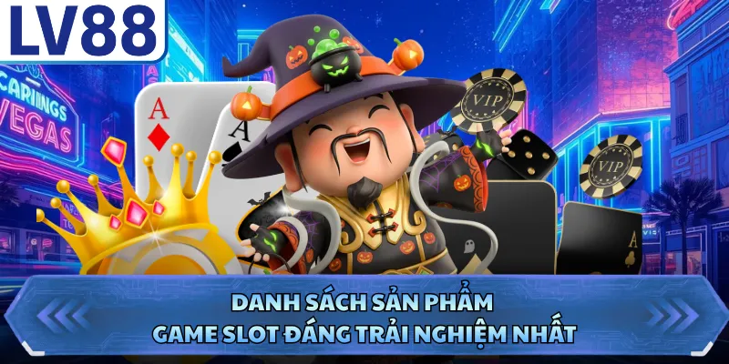Danh sách sản phẩm game slot đáng trải nghiệm nhất