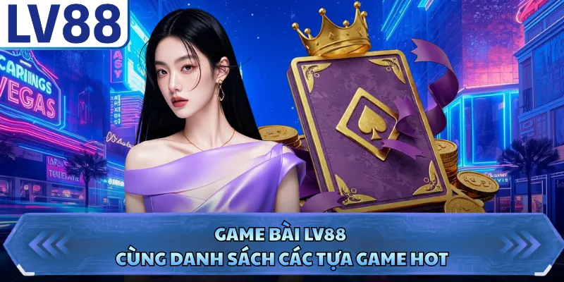 Game bài LV88 cùng danh sách các tựa game hot